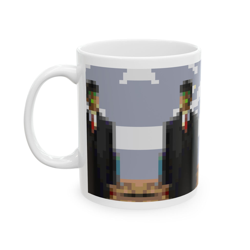 The Son of Man Pixel-Style Ceramic Mug (11oz/15oz)