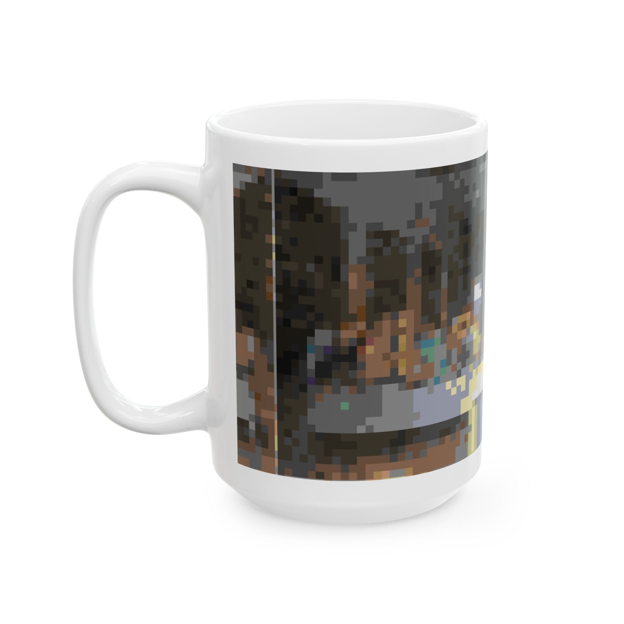 Last Supper Pixel-Style Ceramic Mug (11oz/15oz)