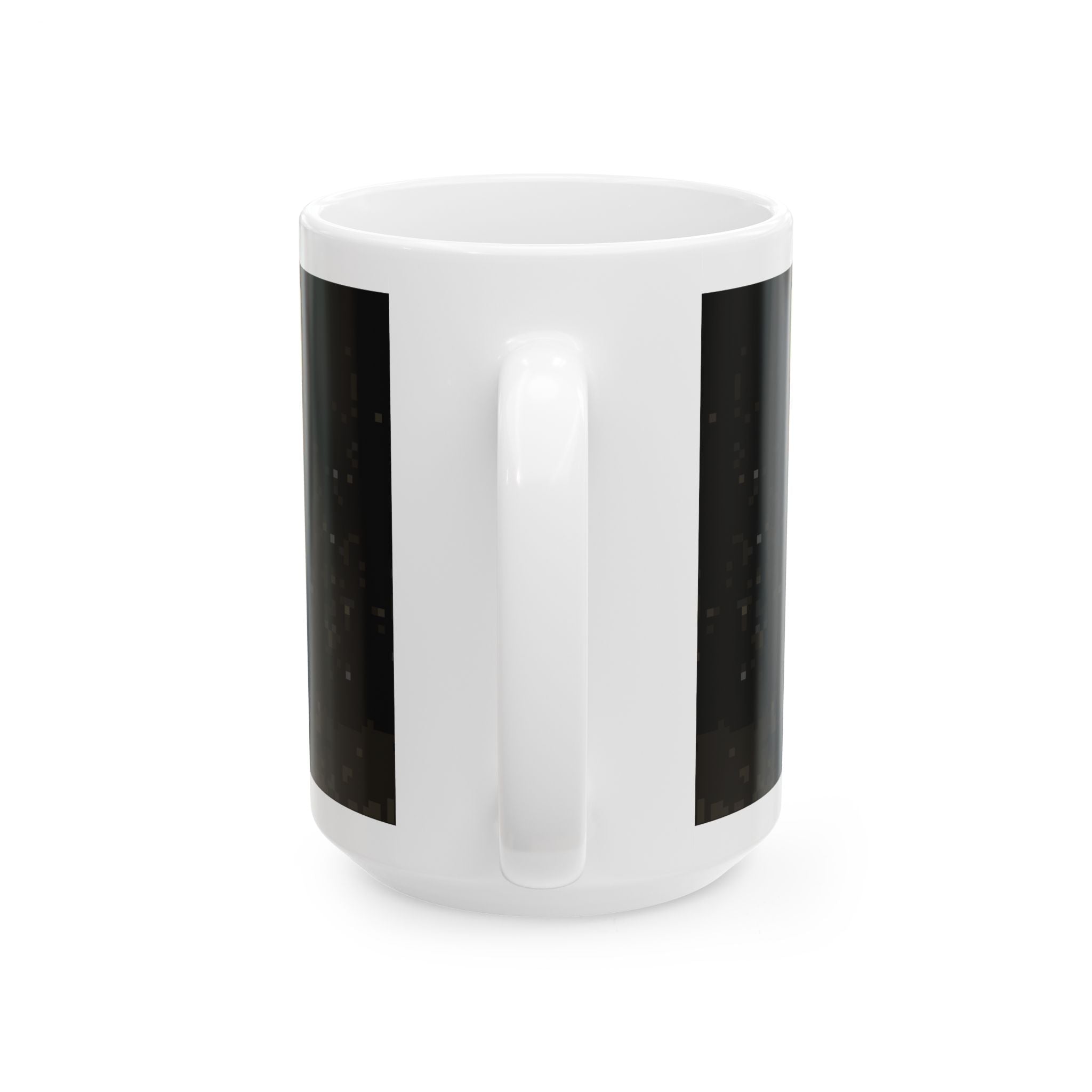 Whistler's Mother Pixel-Style Ceramic Mug (11oz/15oz)