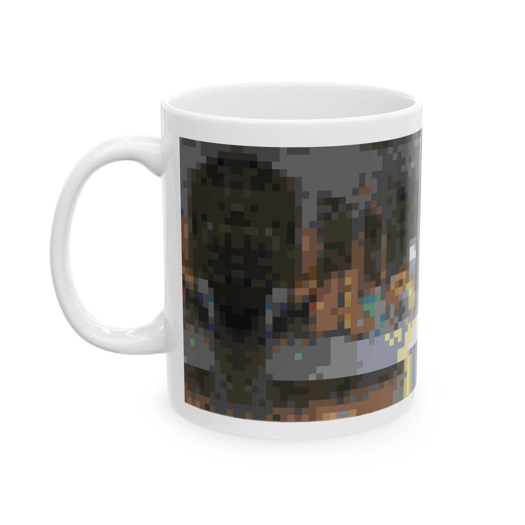 Last Supper Pixel-Style Ceramic Mug (11oz/15oz)