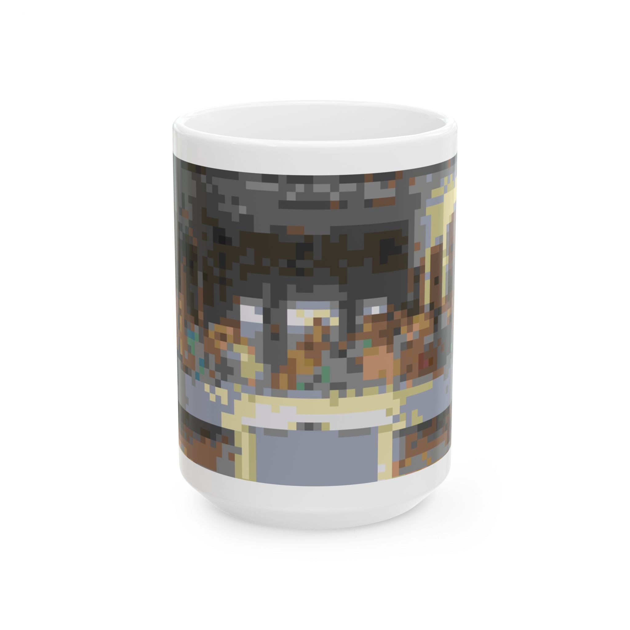 Last Supper Pixel-Style Ceramic Mug (11oz/15oz)