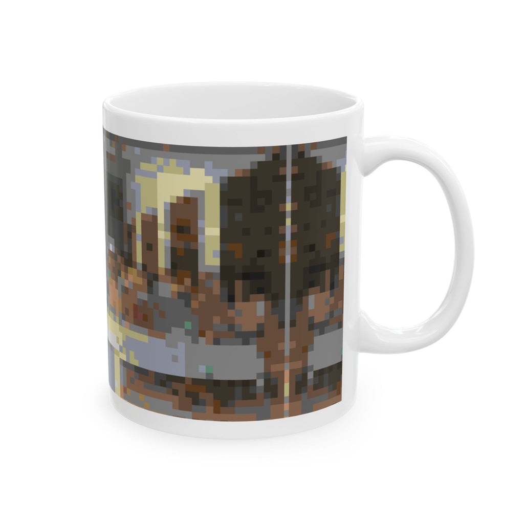 Last Supper Pixel-Style Ceramic Mug (11oz/15oz)