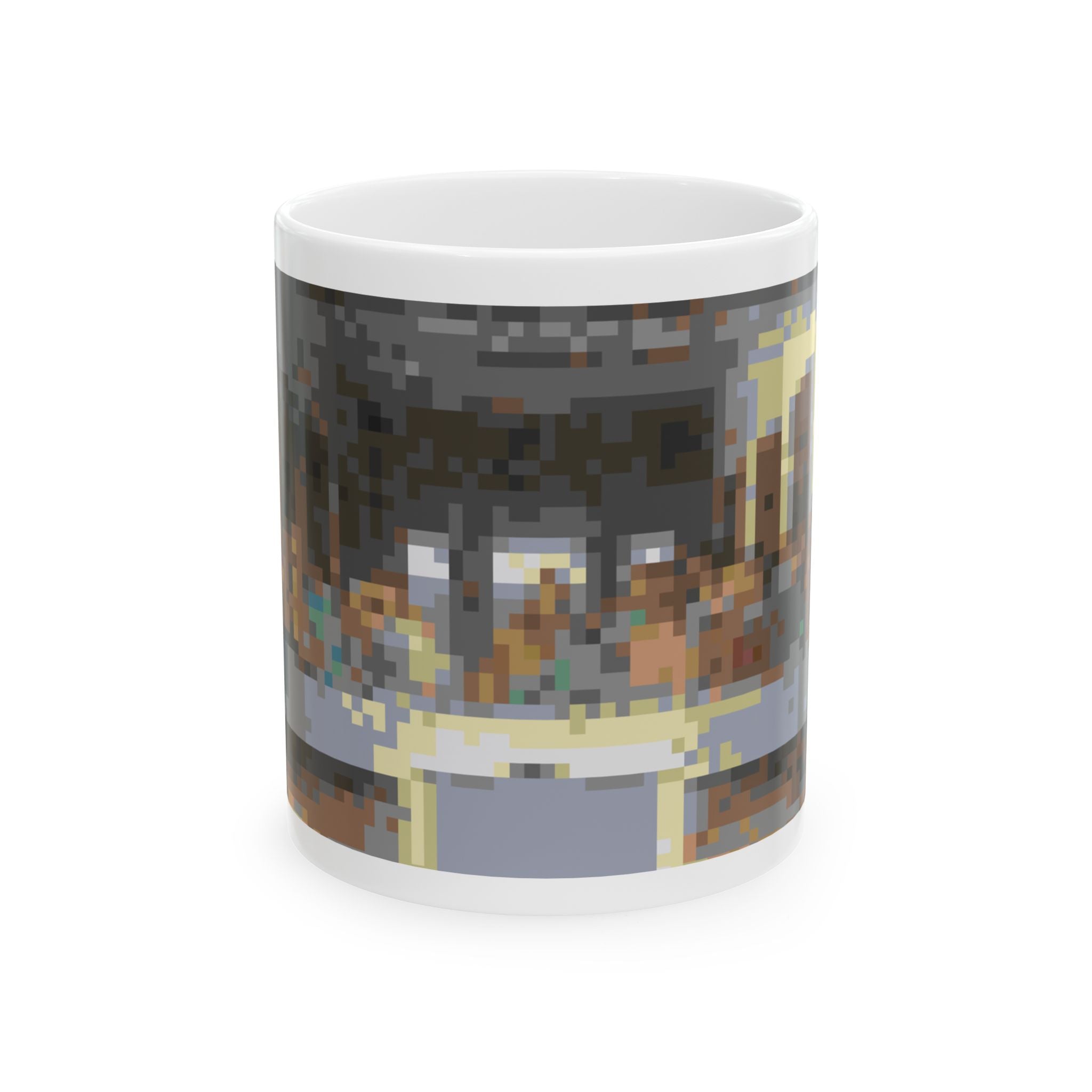 Last Supper Pixel-Style Ceramic Mug (11oz/15oz)