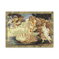 The Birth of Venus Pixel-Style Matte Canvas Print
