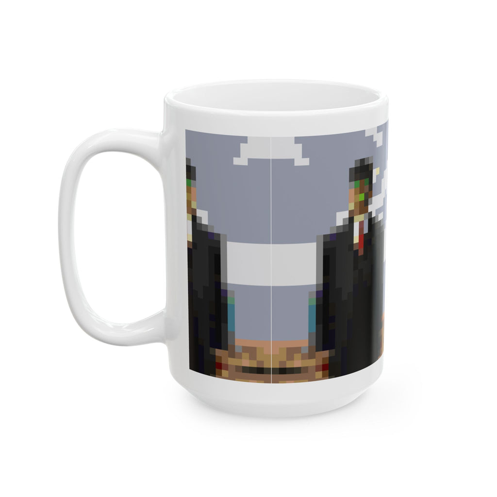 The Son of Man Pixel-Style Ceramic Mug (11oz/15oz)