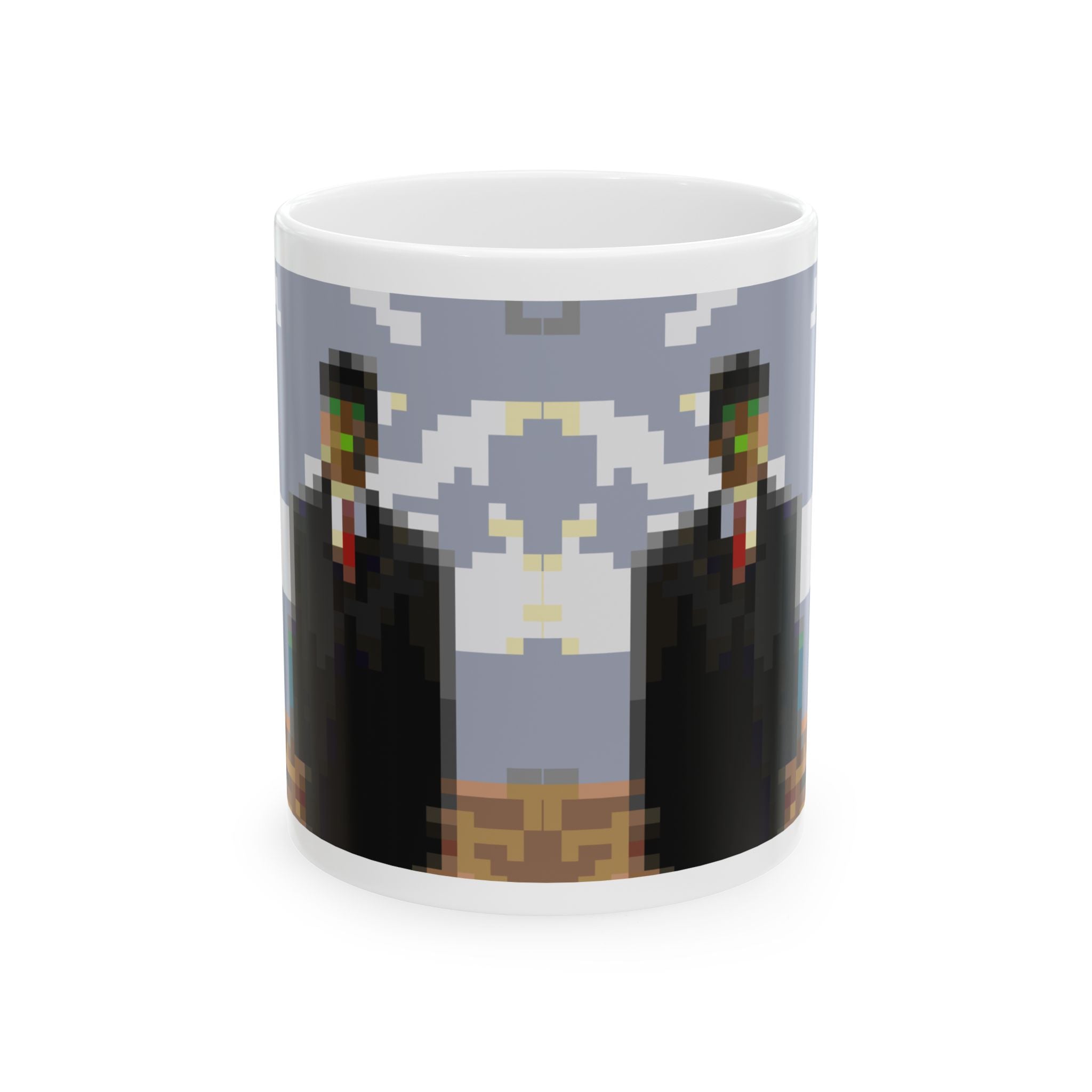 The Son of Man Pixel-Style Ceramic Mug (11oz/15oz)