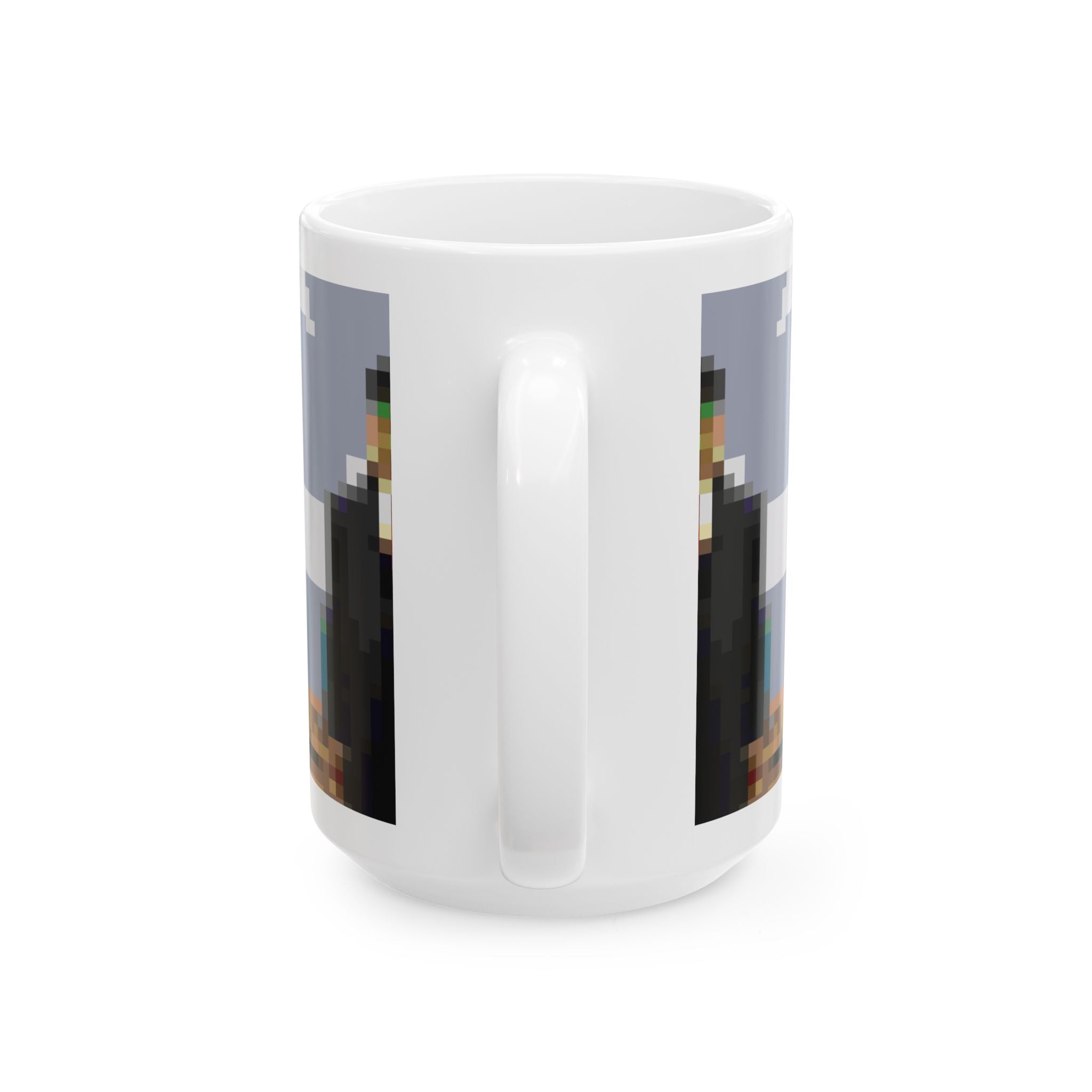 The Son of Man Pixel-Style Ceramic Mug (11oz/15oz)
