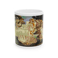 The Birth of Venus Pixel-Style Ceramic Mug (11oz/15oz)