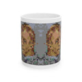 L'artiste Sans Barbe Pixel-Style Ceramic Mug (11oz/15oz)