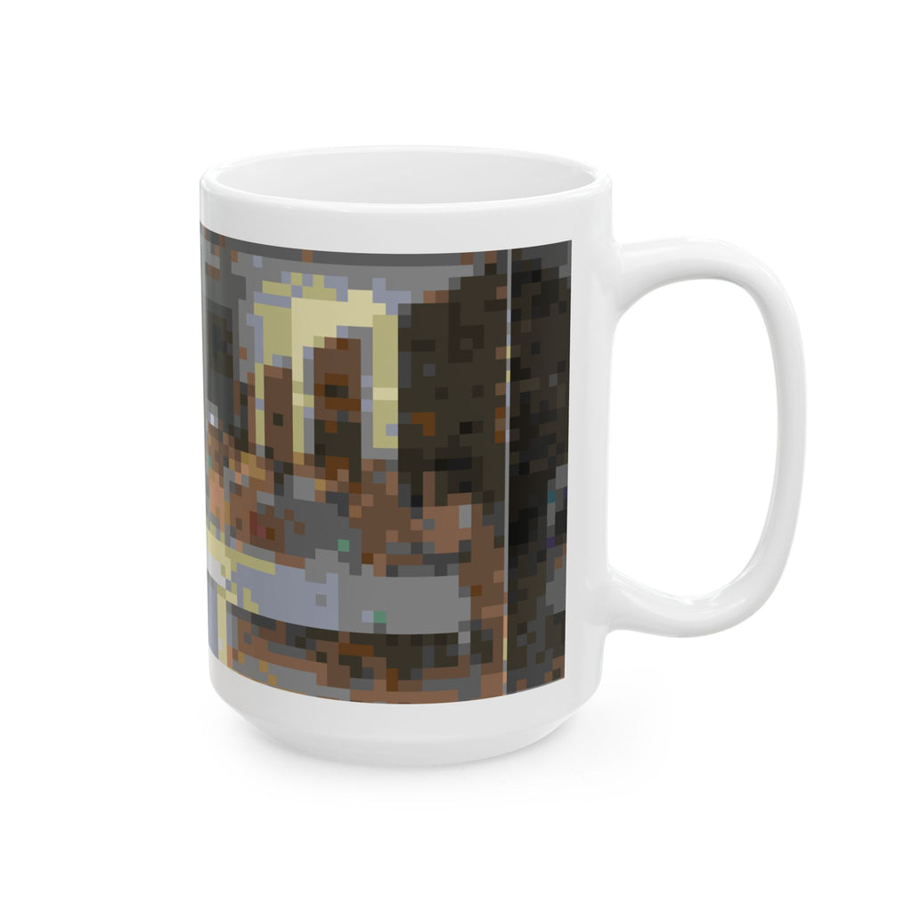 Last Supper Pixel-Style Ceramic Mug (11oz/15oz)