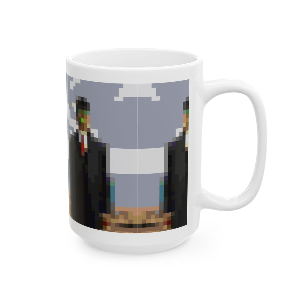The Son of Man Pixel-Style Ceramic Mug (11oz/15oz)