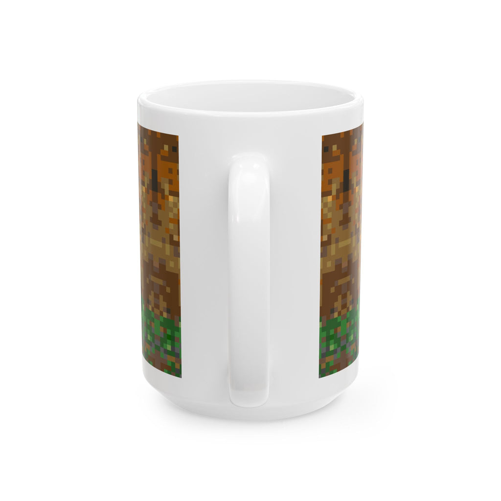 The Kiss Pixel-Style Ceramic Mug (11oz/15oz)