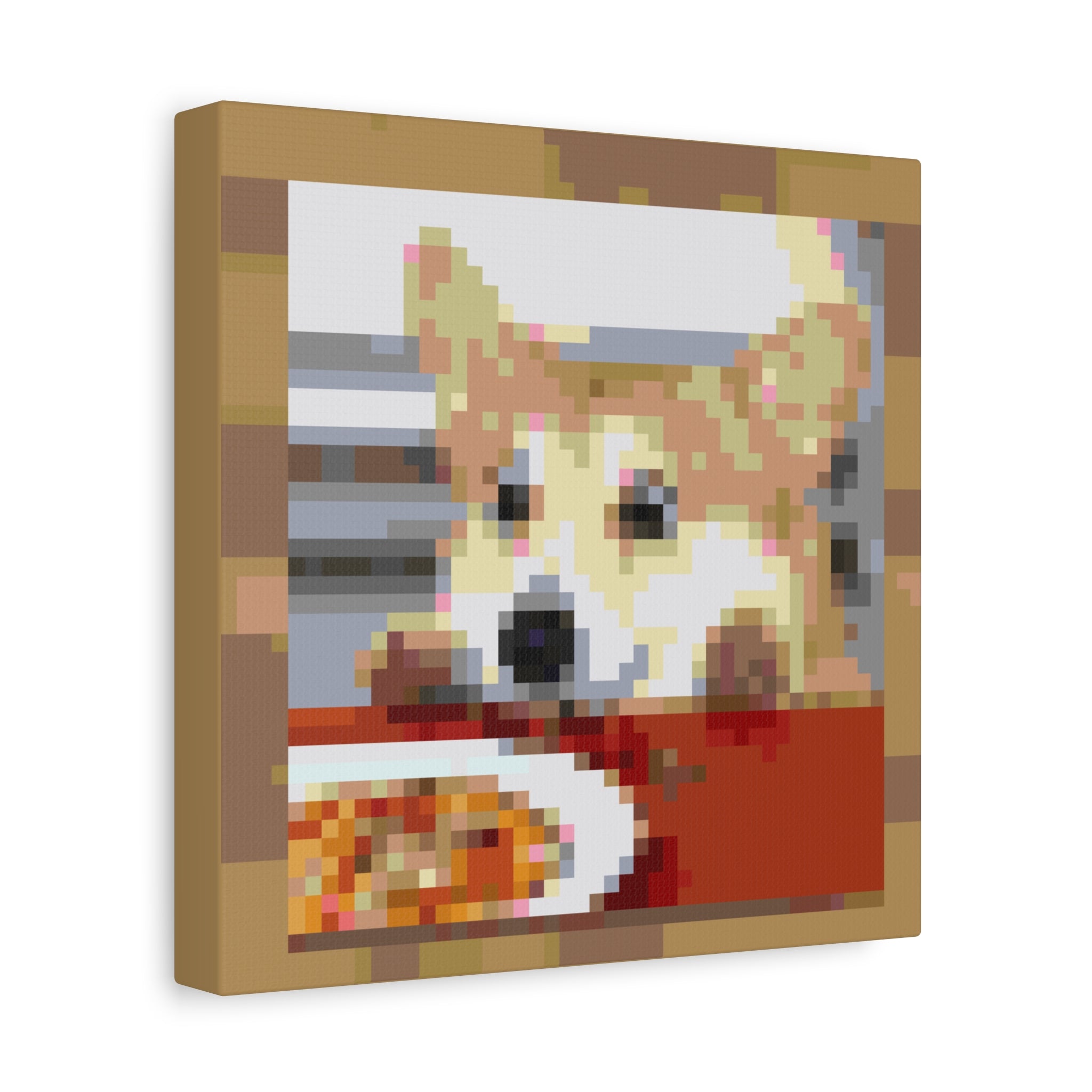 Personalized Pixel-Style Canvas