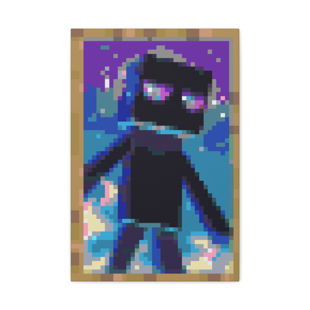 Personalized Pixel-Style Canvas