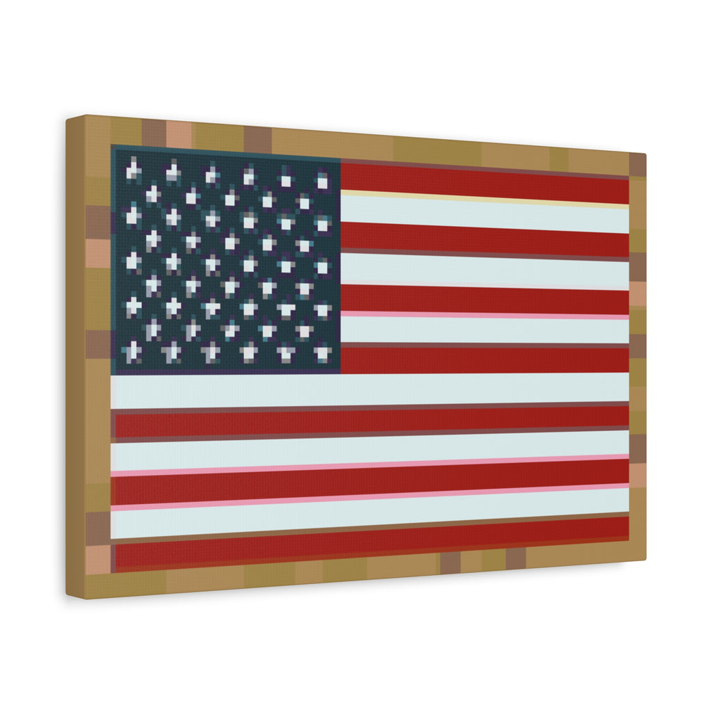 Personalized Pixel-Style Canvas