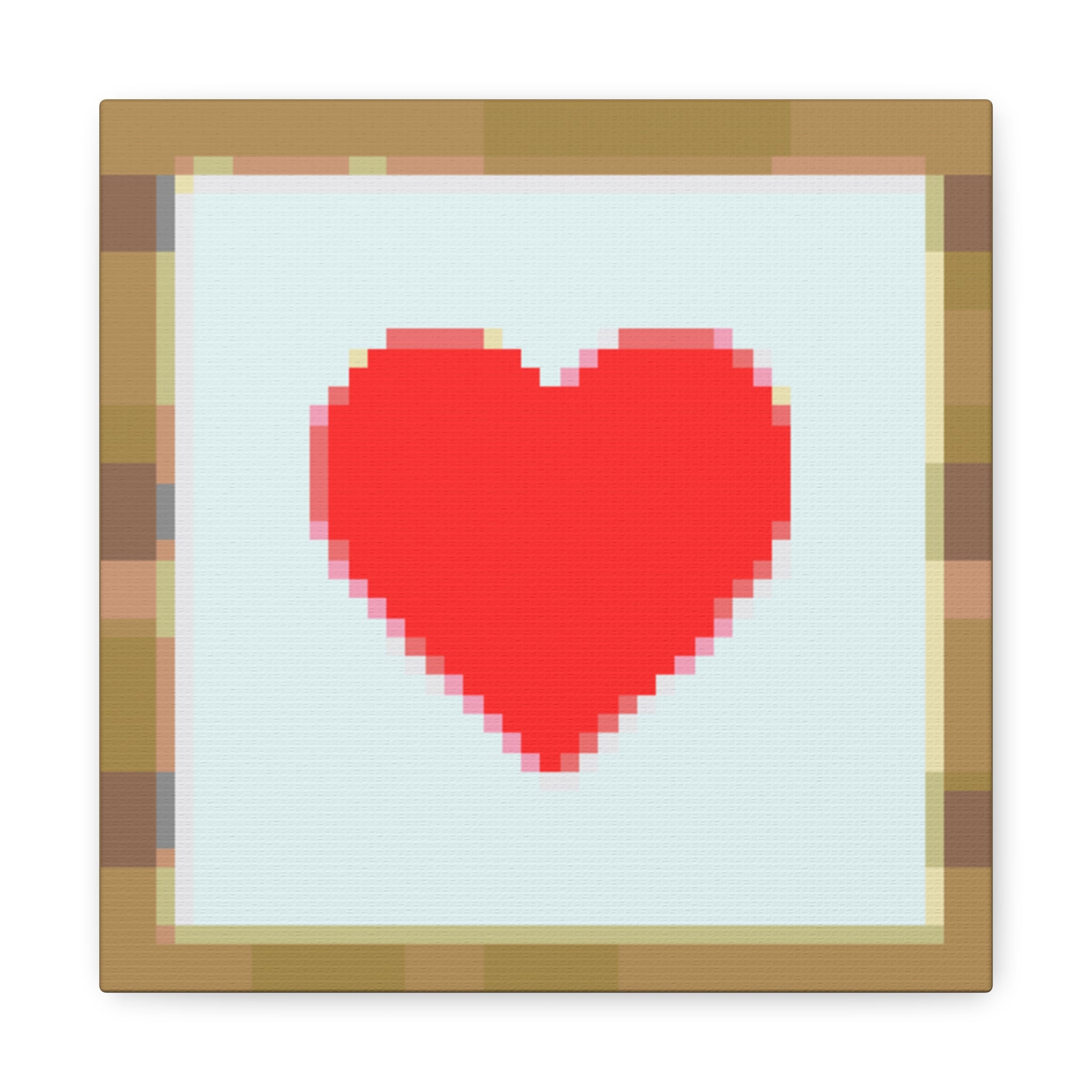 Personalized Pixel-Style Canvas