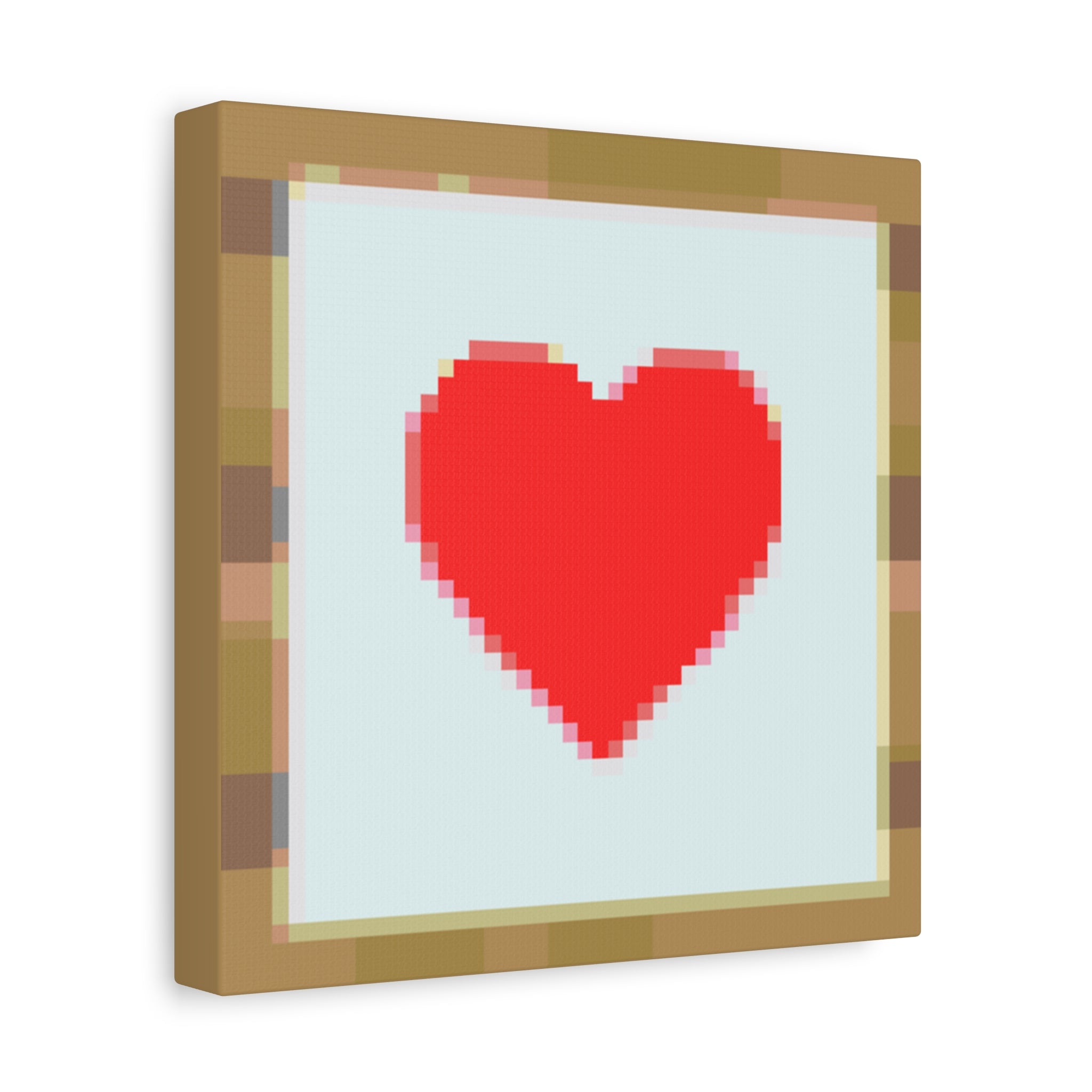 Personalized Pixel-Style Canvas